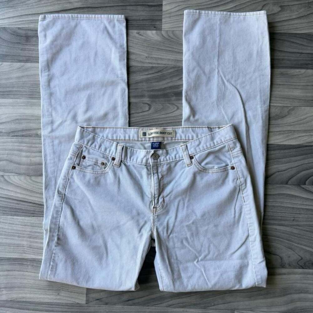 GAP Low Rise Bootcut Stretch Corduroy Pants